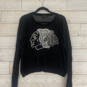 Truehitt Chicago Blackhawks Sweater - size small
